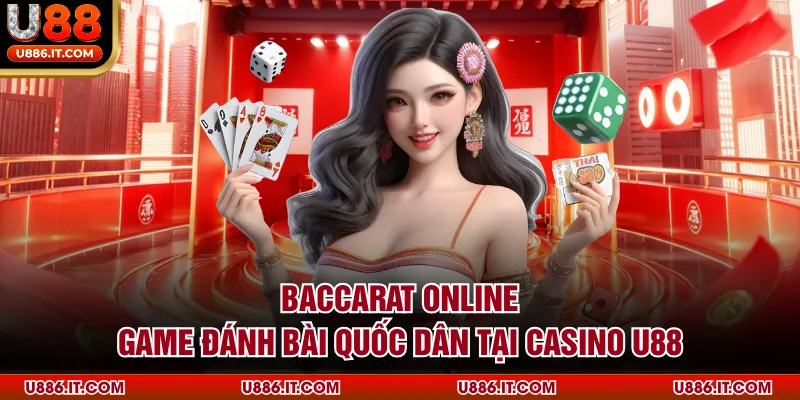 Baccarat Online - Game Đánh Bài Quốc Dân Tại Casino U88